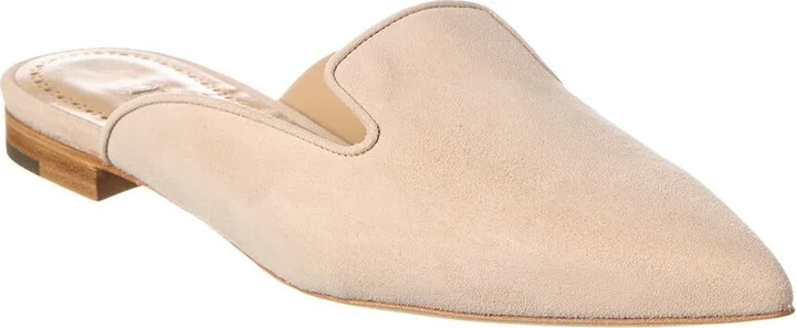 Manolo Blahnik Wilfa Suede Mule