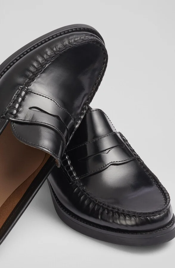Manon Block Heel Penny Loafer - Image 3