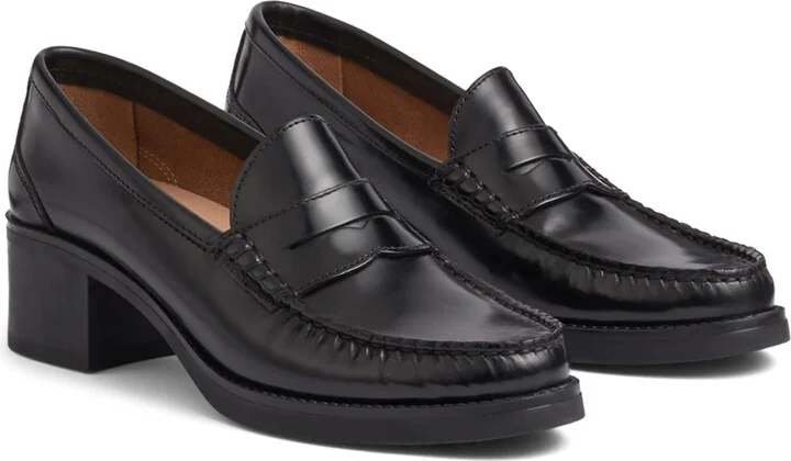 Manon Block Heel Penny Loafer