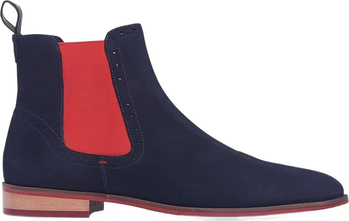 Deep Blue Suede