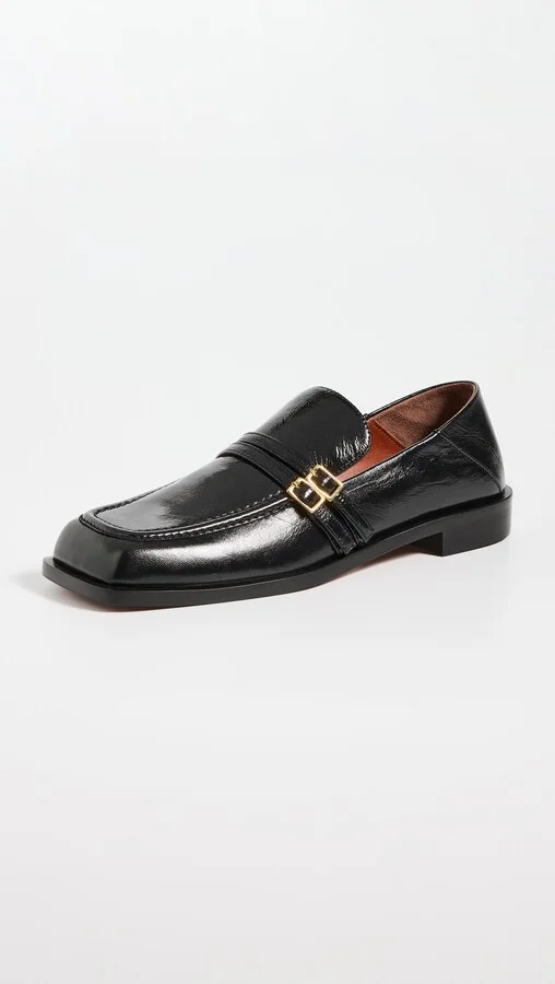 MANU Atelier Double Belt Manu Loafers - Image 2