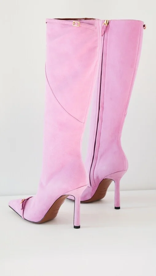 MANU Atelier Knee High Pointy Toe Boots - Image 2