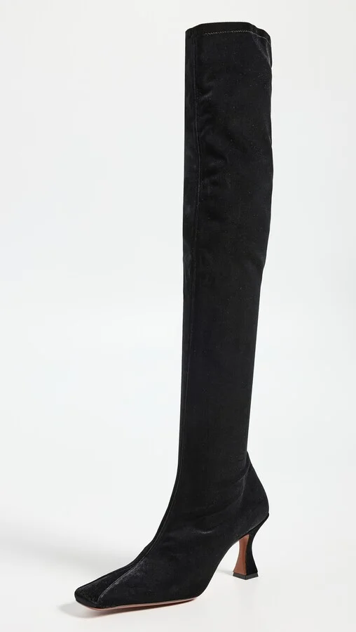 MANU Atelier Over Knee High Stretch Duck Boots - Image 2