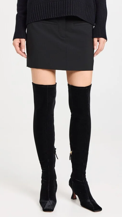 MANU Atelier Over Knee High Stretch Duck Boots - Image 4