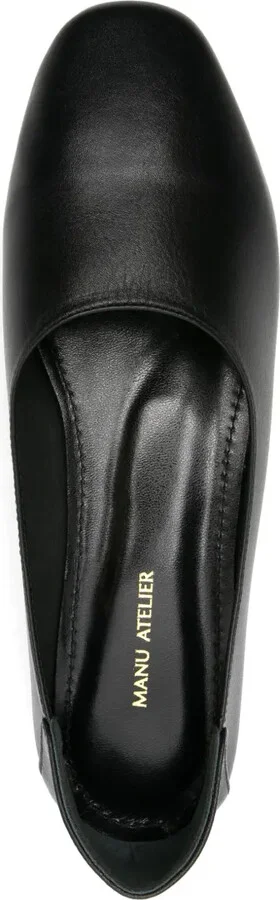 Manu leather ballerina shoes - Image 4