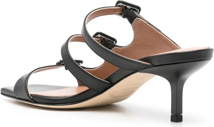 Manuela 65mm leather mules - Image 3