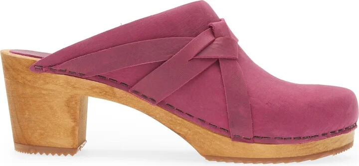 Manuella Leather Clog - Image 3