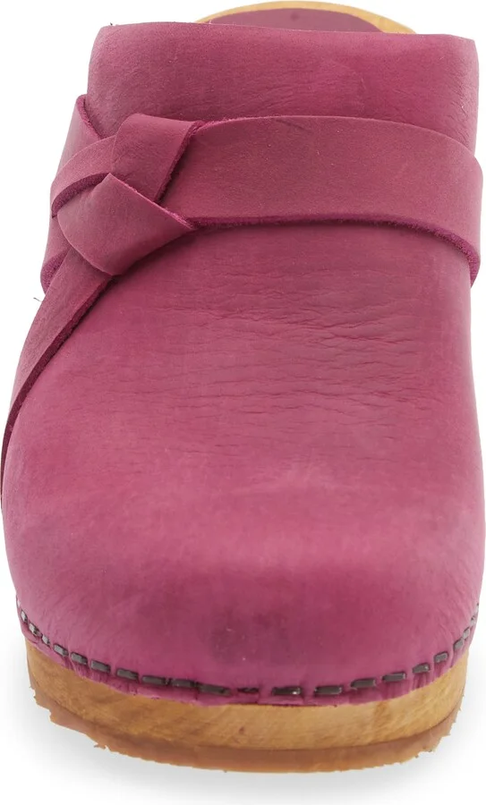 Manuella Leather Clog - Image 4