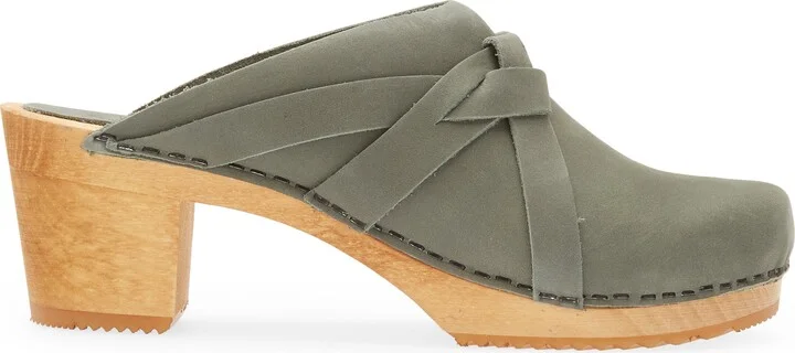 Manuella Leather Clog - Image 9