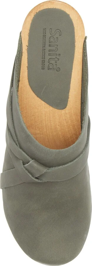 Manuella Leather Clog - Image 11