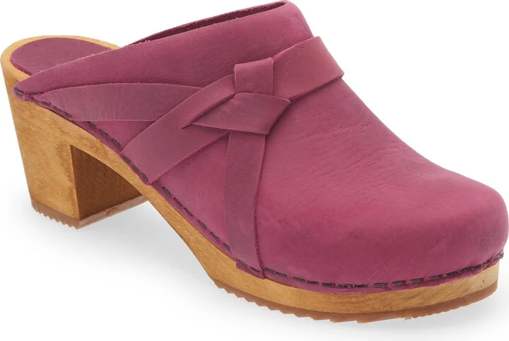 Manuella Leather Clog