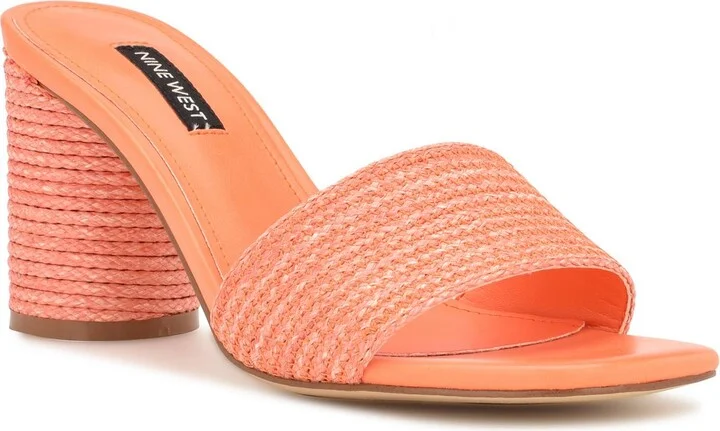 MAPELI2 Womens Laceless Woven Mule Sandals