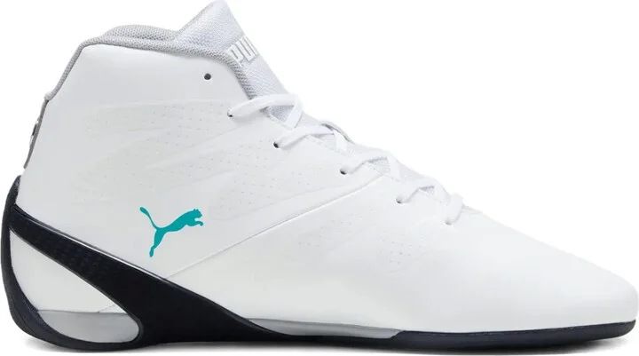 MAPF1 Carbon Cat Mid "White Sheen Green" sneakers