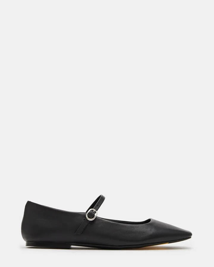 Maple Black Leather
