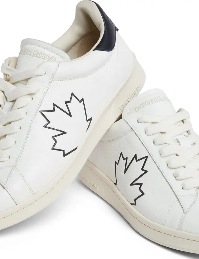 Maple Leaf-Detail Sneakers - Image 4