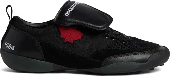 Maple-Leaf Leather Sneakers