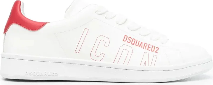 Maple-leaf low-top sneakers
