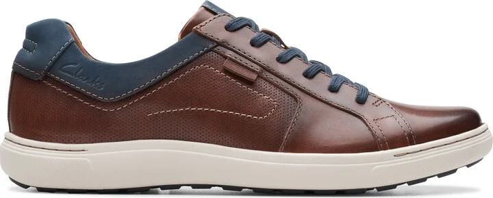 Mapstone Lace-Up Leather Sneaker - Image 2