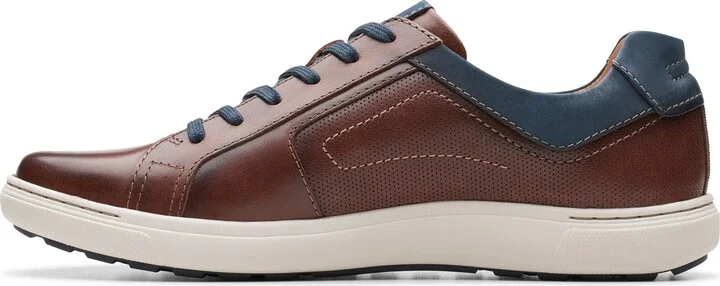 Mapstone Lace-Up Leather Sneaker - Image 7