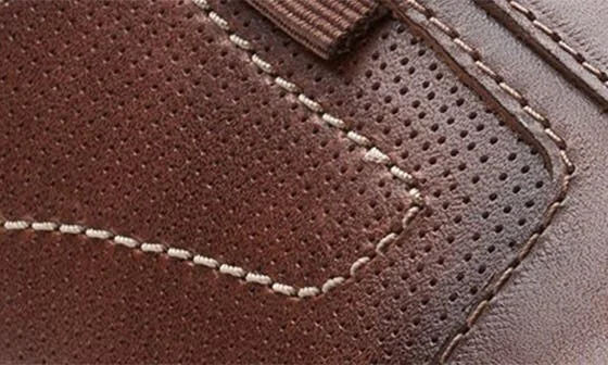 Mapstone Lace-Up Leather Sneaker - Image 8
