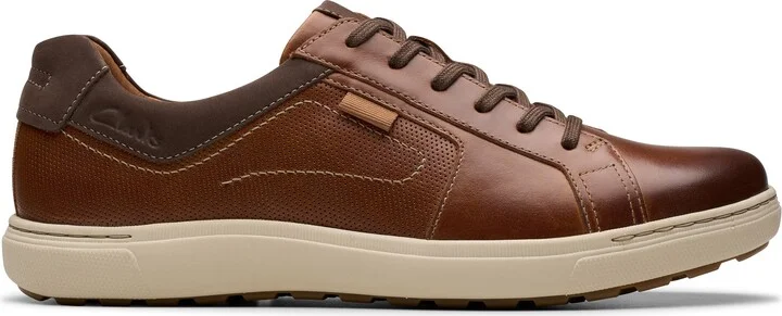 Mapstone Lace-Up Leather Sneaker - Image 9