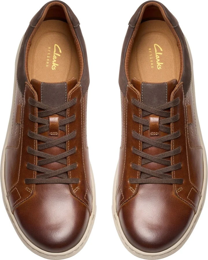 Mapstone Lace-Up Leather Sneaker - Image 10