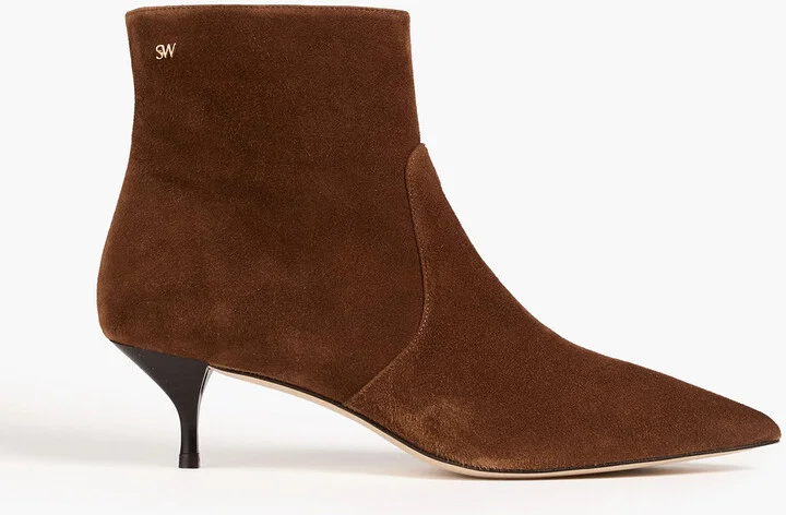 Mara 50 suede ankle boots
