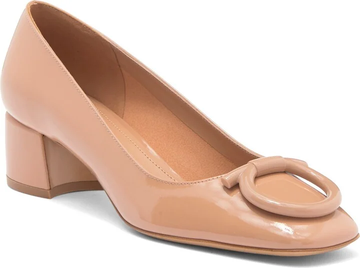 Mara Gancio Block Heel Pump