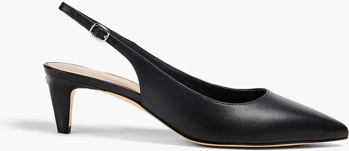 Mara leather slingback pumps