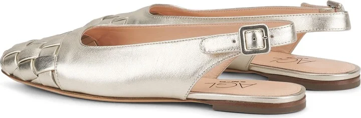 Mara Wave Slingback Cap Toe Flat - Image 2