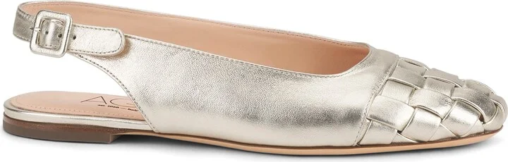 Mara Wave Slingback Cap Toe Flat - Image 3