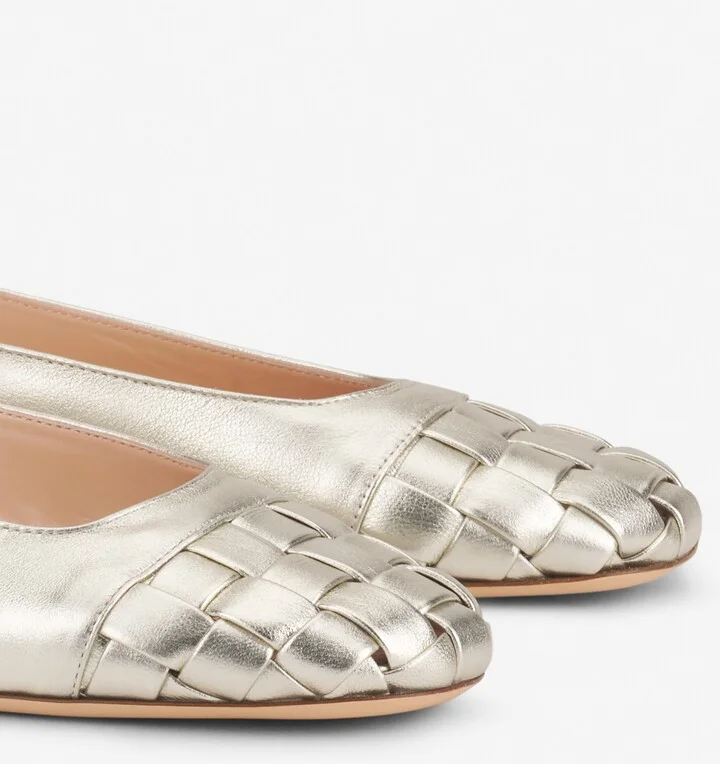 Mara Wave Slingback Cap Toe Flat - Image 4