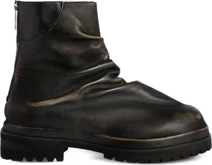 Marathon Distressed "Black" boots