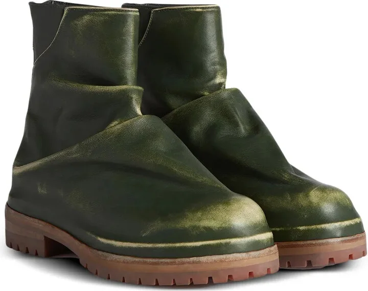 Marathon Distressed "Green" boots - Image 2