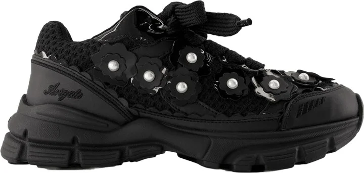 Marathon Flwr Sneakers - Axel Arigato - Leather - Black