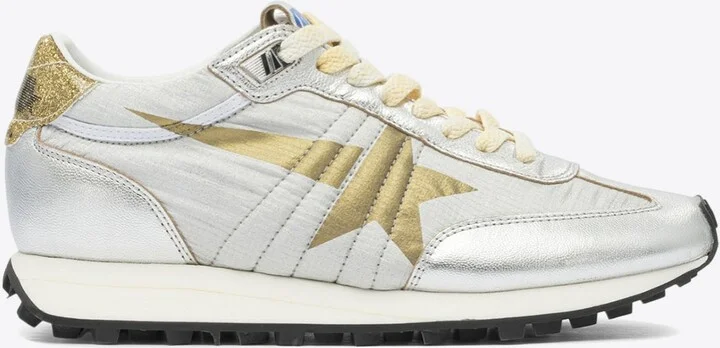 Marathon Metallic Low-Top Sneakers