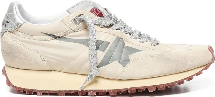 Marathon metallic-panel sneakers