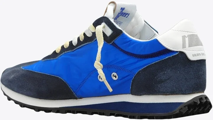 Marathon Nylon and Suede Sneakers - Image 2