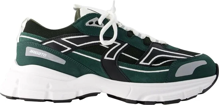 Marathon R Trail Sneakers - Axel Arigato - Leather - Green/Black