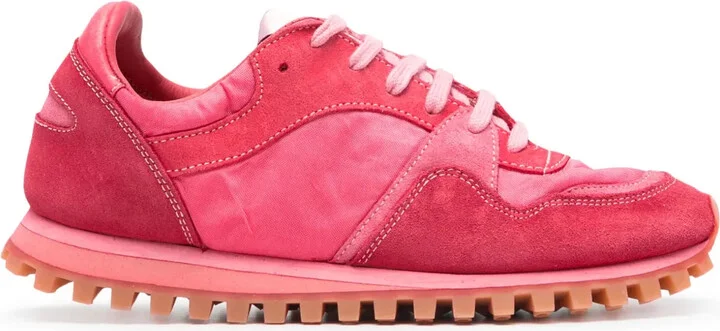 Marathon suede sneakers