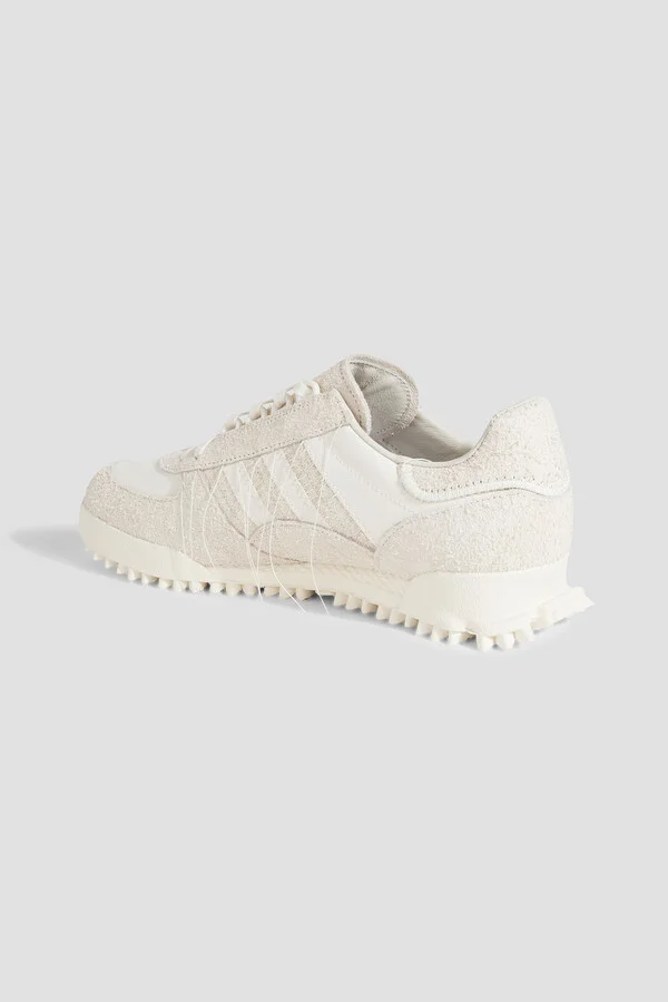 Marathon TR shell, suede and leather sneakers - Image 3