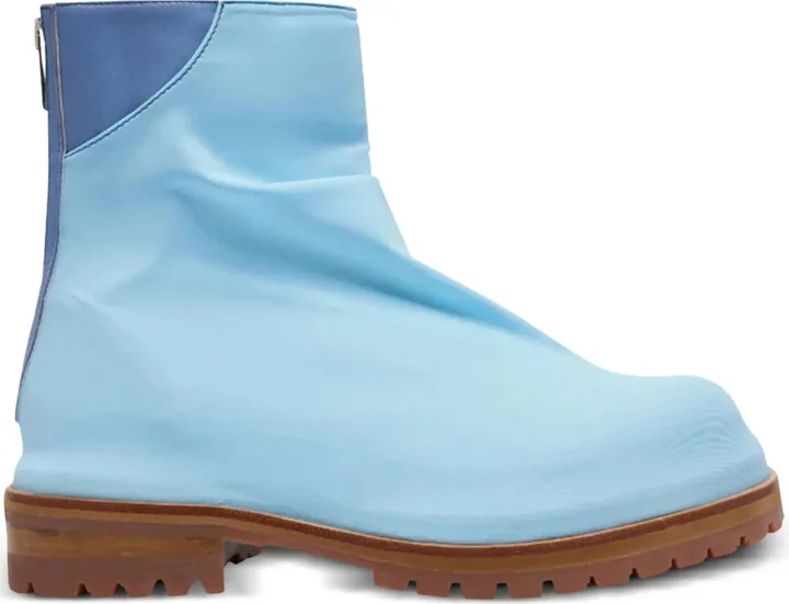 Marathon zipped ankle boots