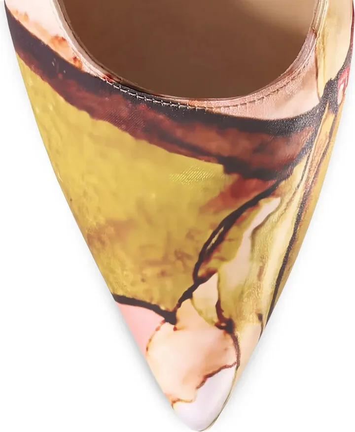 Marble slingback pumps - Image 4