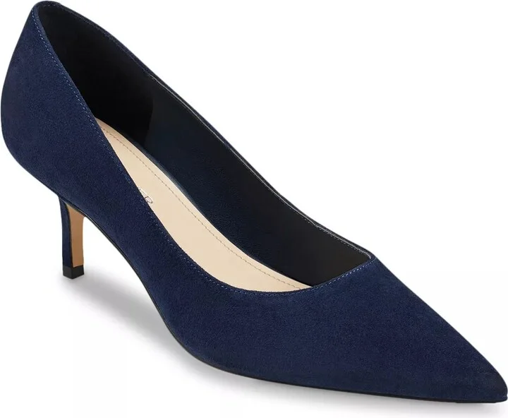Navy Suede