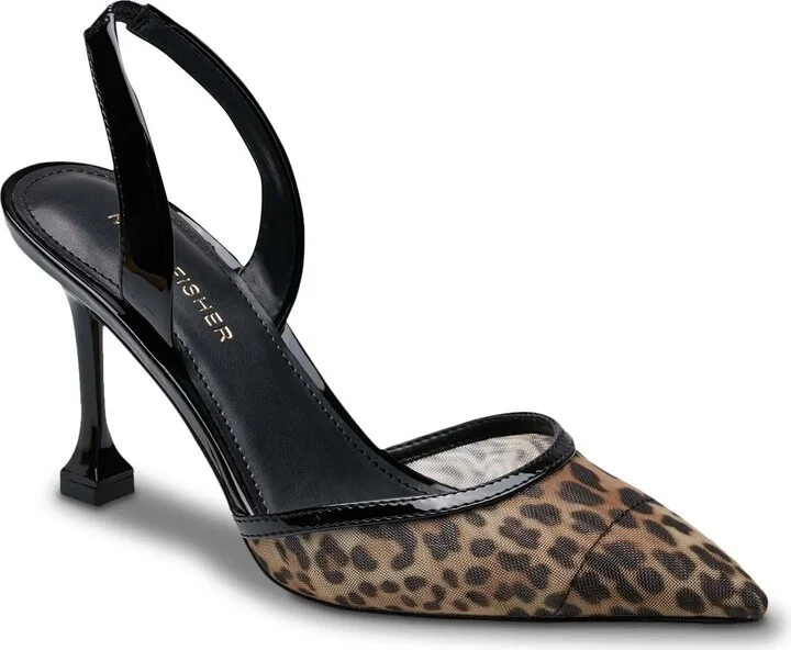 Black/Tan Leopard Print