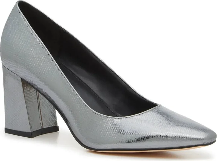 Silver Metallic Snake Print