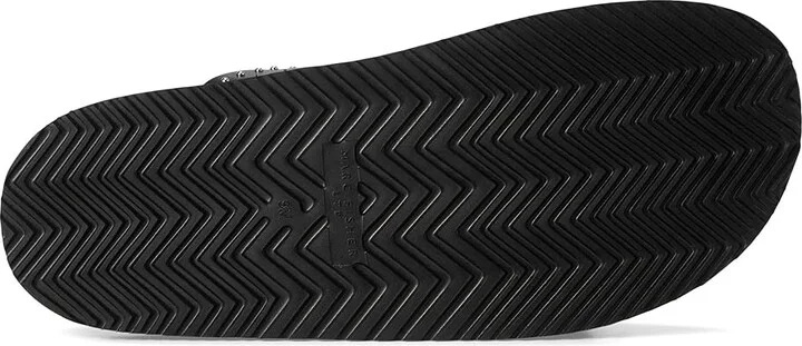 Marc Fisher LTD Agusta Women's Sandals Black Leather : 6 M, EVA/Rubber/Suede - Image 3