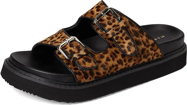 Marc Fisher LTD Agustaly Women's Dress Sandals Leopard/Black : 6.5 M - Image 5