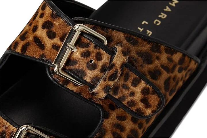 Marc Fisher LTD Agustaly Women's Dress Sandals Leopard/Black : 6.5 M - Image 7