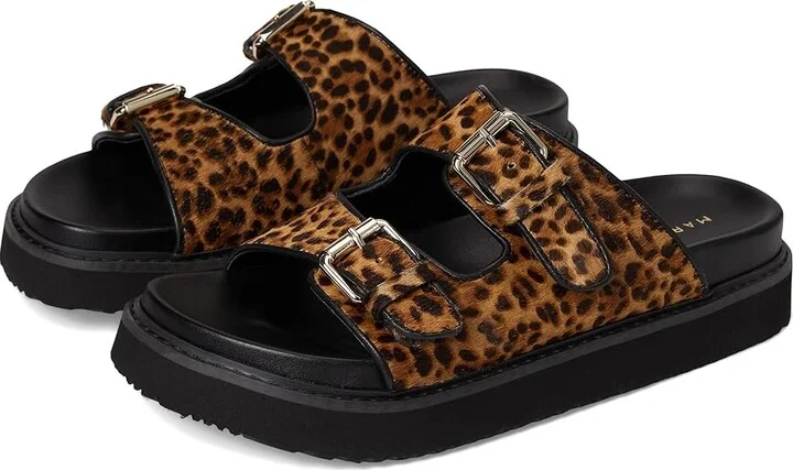 Marc Fisher LTD Agustaly Women's Dress Sandals Leopard/Black : 6.5 M